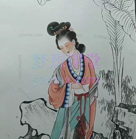耿老师传统人物画课程,从基础到进阶的全流程教学