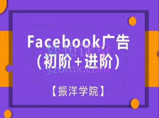 振洋跨境Facebook广告投放全集 (初阶+进阶)