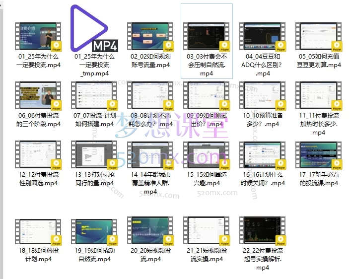渔财老师：2025（视频号）蝴蝶号付费投流豆豆打法