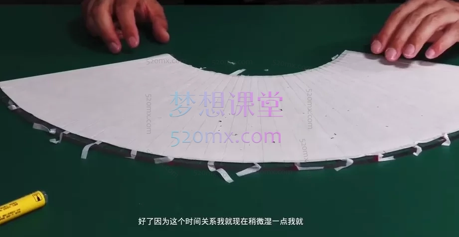 传统折扇制作详尽线上视频课程