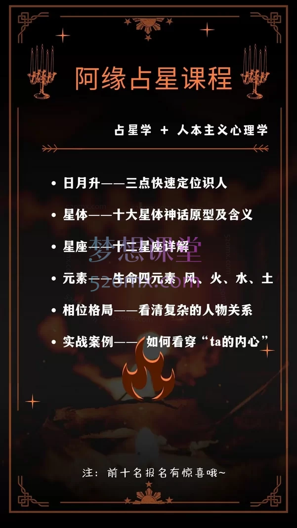 阿缘初级占星课程