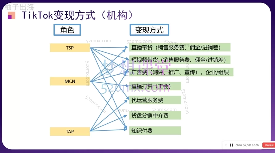 柚子出海TikTok出海掘金-通关秘籍,从0到1搭建与变现