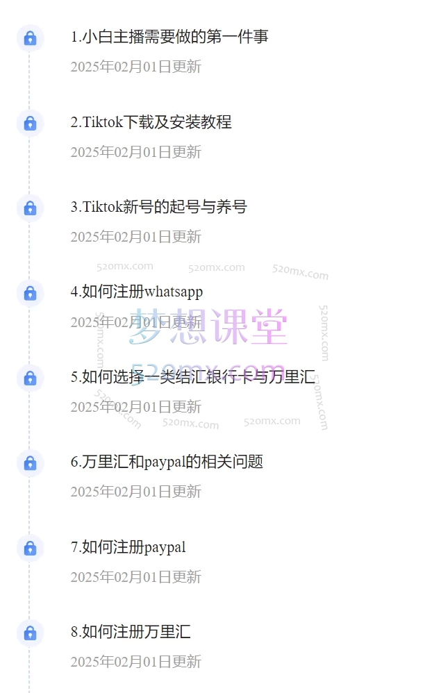 李李跨境电商:TikTok 直播运营 + 多平台账号注册 + PayPal 万里汇实操教程