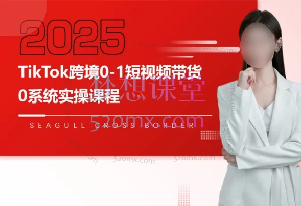 2025海鸥跨境(全套)TikTok短视频实操课0-1带货,市场运营、变现闭环、AI工具与实操技巧大全
