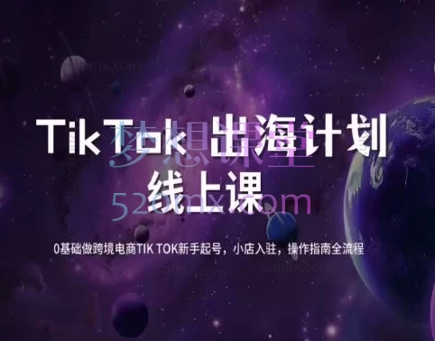 天诺老吴:Tiktok出海计划线上课