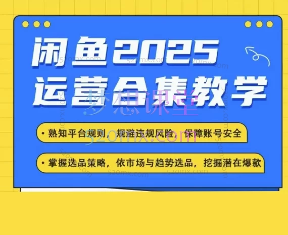 杰哥电商2025闲鱼电商运营全集