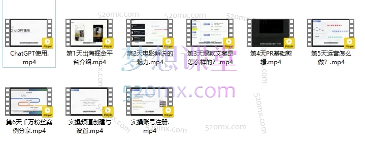 出海合作社掘金会员课,出海短视频掘金实战营