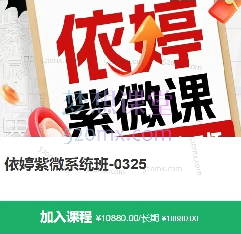 2025依婷紫微系统班