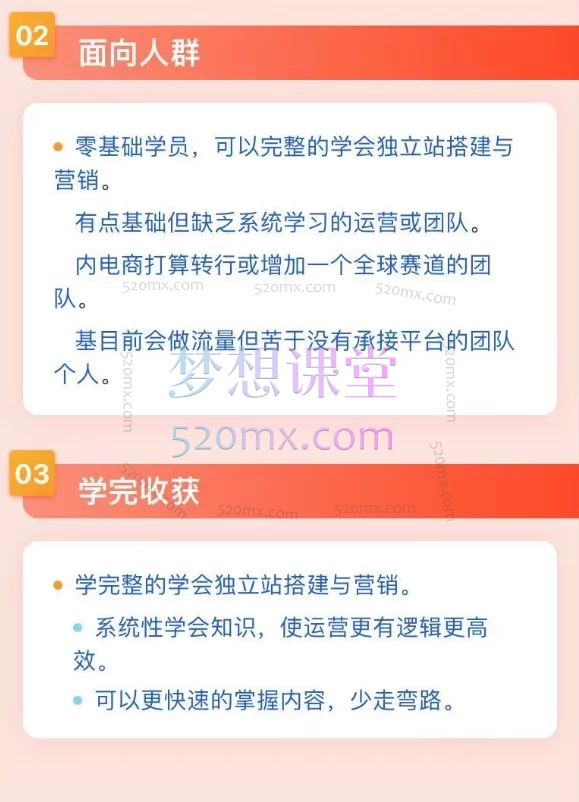 姜老师:独立站建站与营销,FB/INS广告投放与TikTok运营