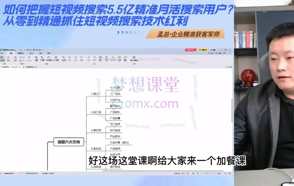 孟总：中小企业如何利用抖音SEO搜索推广低成本精准获客