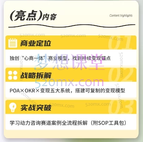 2025咨询师IP变现计划训练营