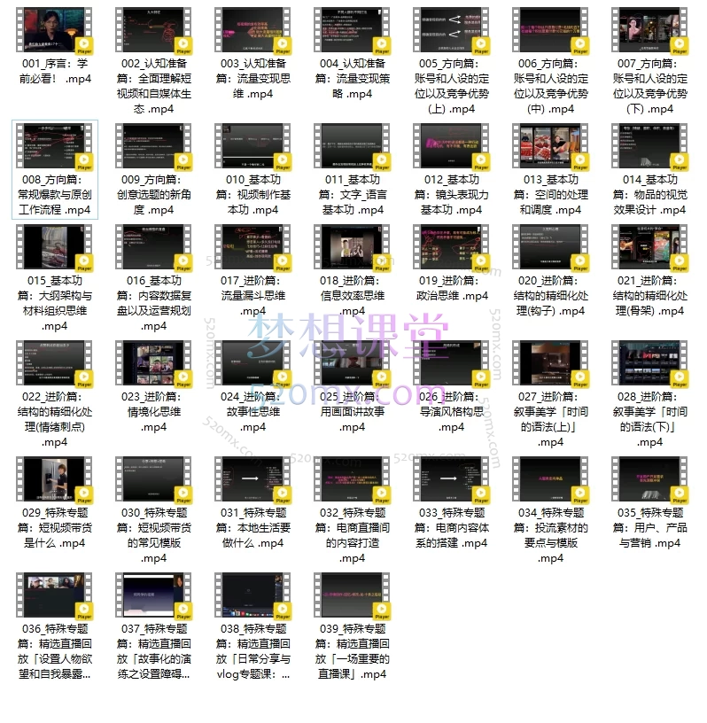 2025安先生5.0版自媒体内容营销课​，40节完结