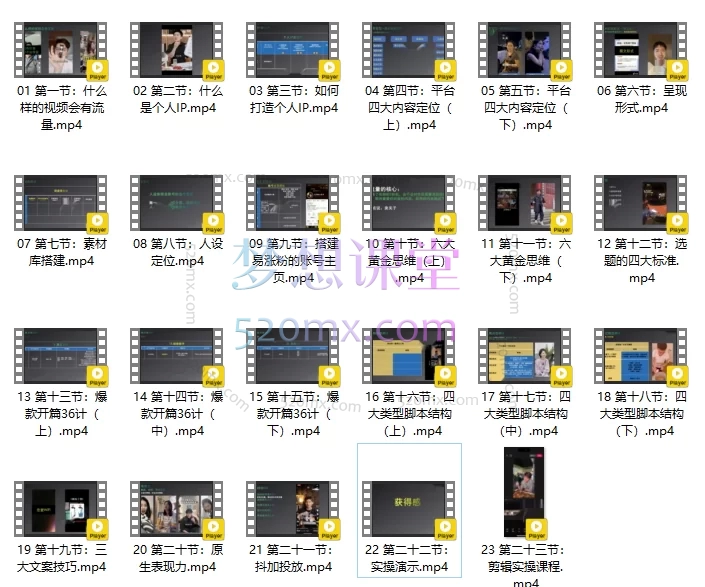 社恐编导小黄:个人ip流量内训课:从0到1打造爆款涨粉账号