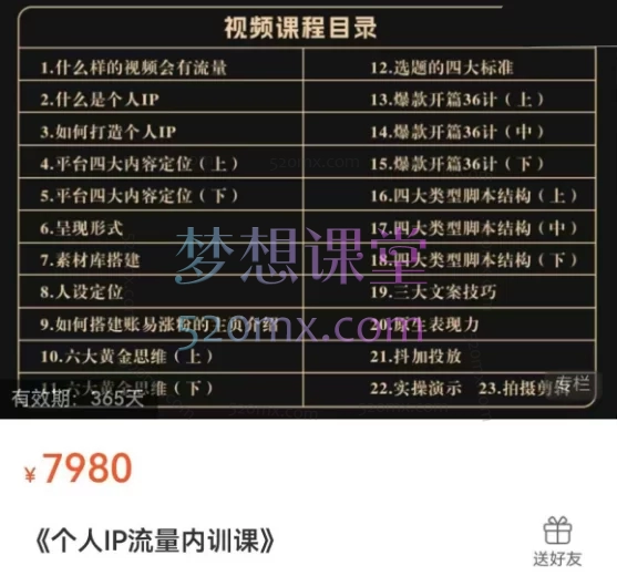 社恐编导小黄:个人ip流量内训课:从0到1打造爆款涨粉账号