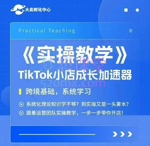 2025大卖孵化中心TikTok实操课,TikTok Shop全流程实战课🔥