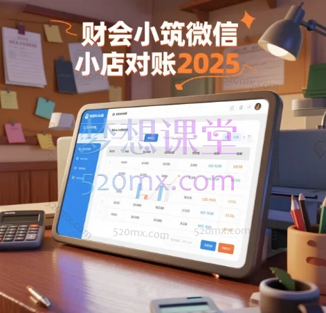 2025财会小筑电商财务-微信小店对账