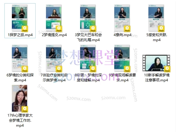 EVA(埃娃)17th心理学家大会梦境工作坊