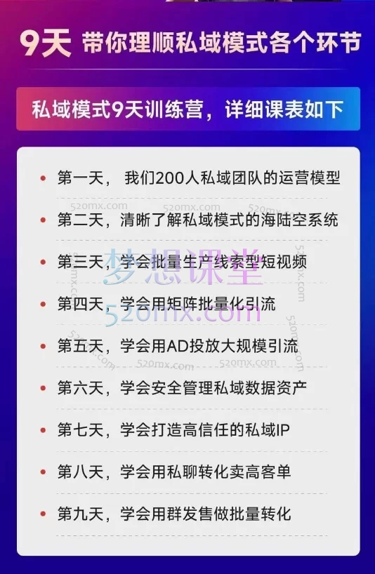 波波私域模式9天训练营【2025年7月】
