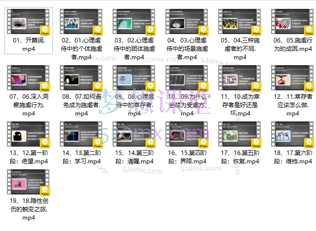 带你治愈,隐性的创伤