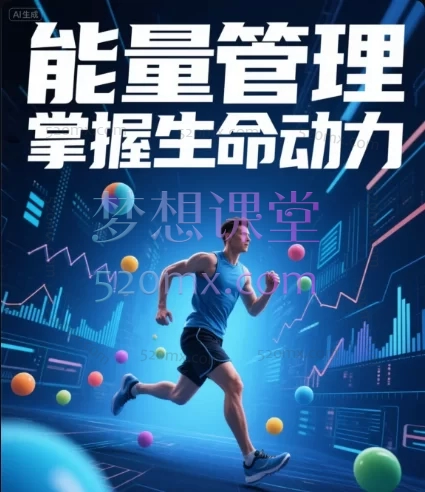 能量管理 掌握生命动力,深入探索能量本质与实践的系统性课程。