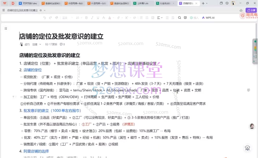 飓风电商阿里巴巴运营精英实操班