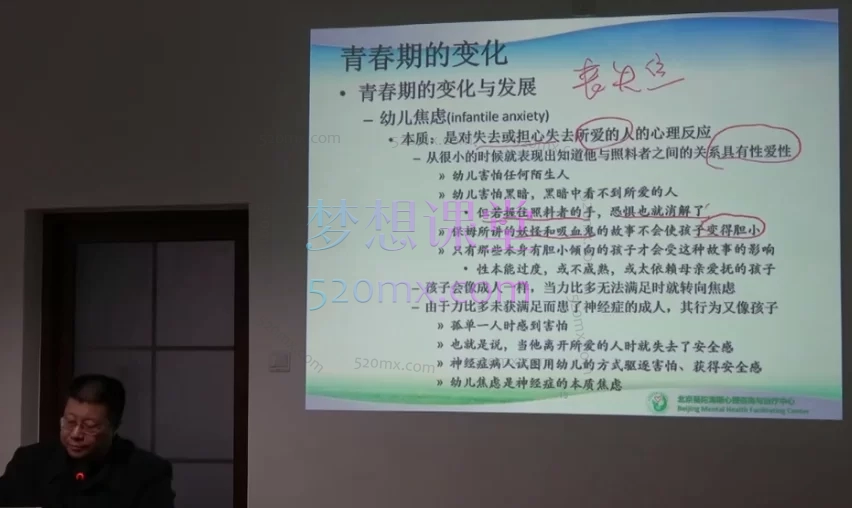赵丞智老师经典精神分析理论