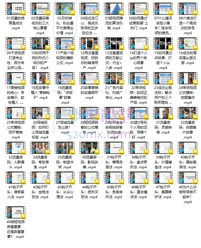 《成交为王》短视频获客出单必修课—— 从0到1打通流量变现实战体系