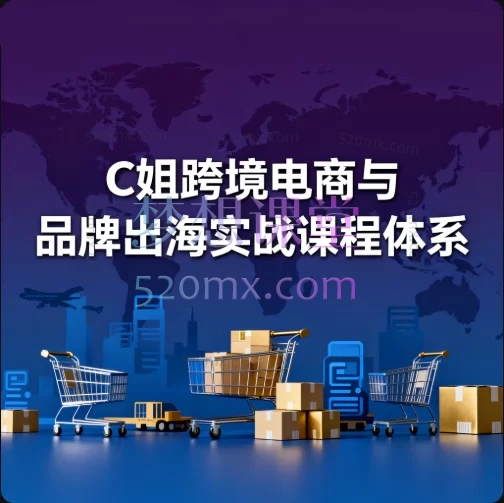 C姐跨境电商与品牌出海实战课程体系
