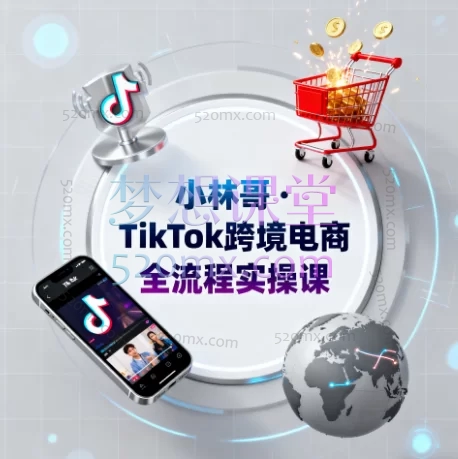 小林哥TikTok跨境电商实操课:从0到1精通TK小店运营、达人带货与广告投流