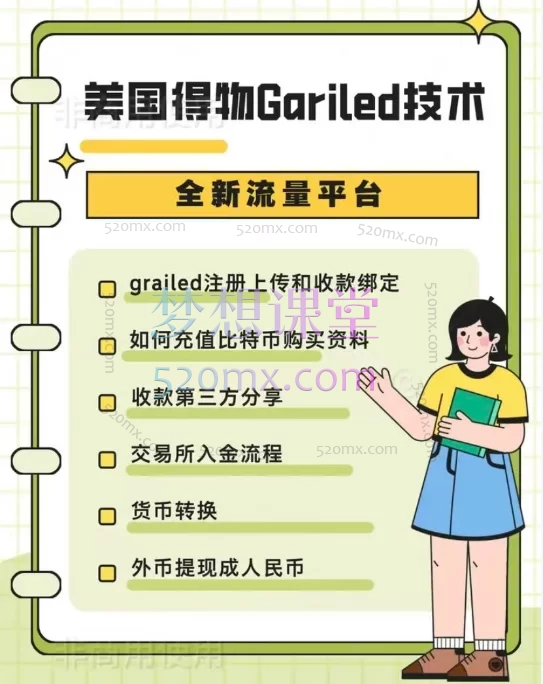 唞物Kim:美国得物Gariled技术实战:从注册到比特币支付与跨境收款全流程