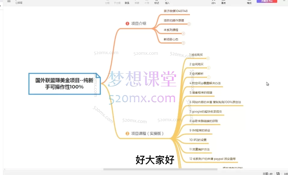 黑子从0到1教你玩转国外Lead教程:从0到1新手入门实战手教你搭建盈利网站,搞定联盟收款!