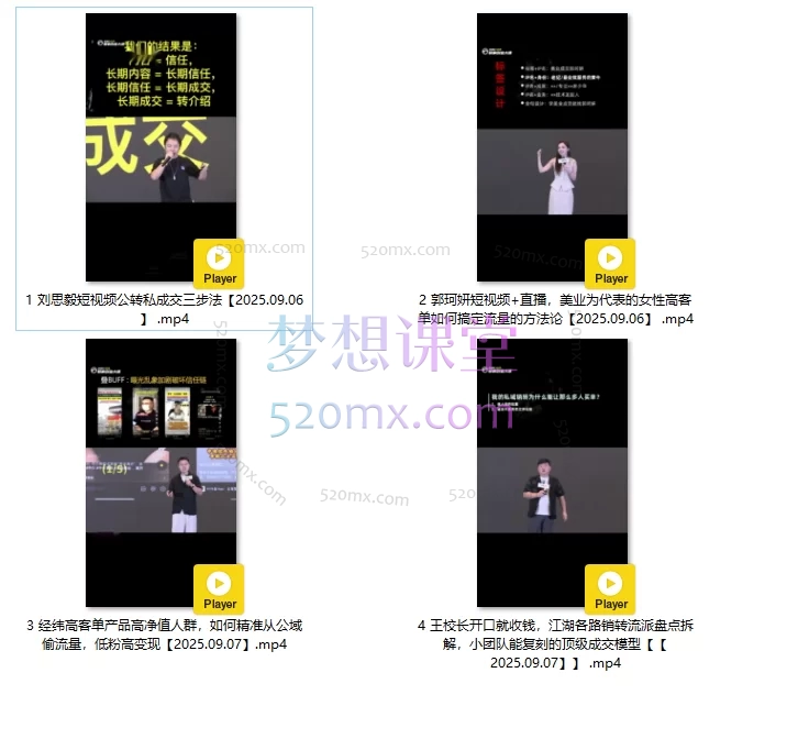 2025群响经纬王校长公转私+成交创业大课:从小白到精准引流与成交高手