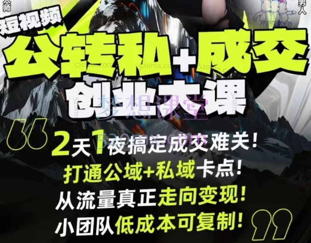 2025群响经纬王校长公转私+成交创业大课:从小白到精准引流与成交高手