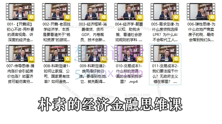 朴素之道的经济金融思维课+学习理论+实践+教娃实践-微调习惯，一专多能，文武双全-持续更新