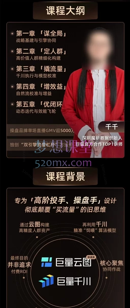 魔研数据@魔研千千-8月4日线下课云图布阵谋全局：千川破敌定乾坤