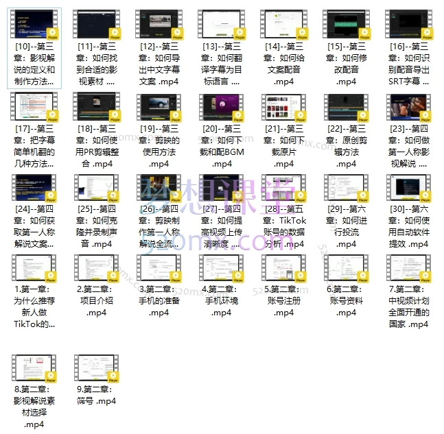 2025TikTok影视剪辑项目流程:零基础入门海外短视频掘金