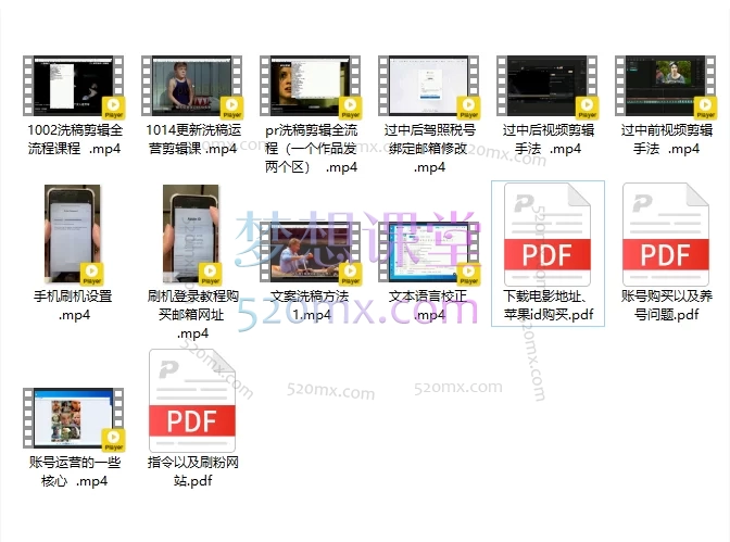 2025TikTok/PR洗稿剪辑全流程课：从素材获取到运营发布实战指南