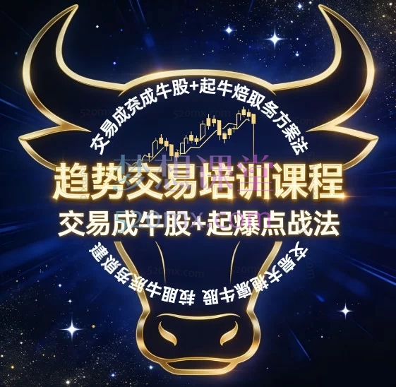 趋势交易培训课程：交易成牛股+起爆点战法
