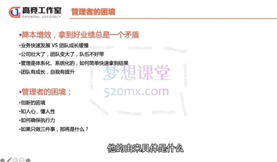 高竞团队管理必学课程系列阿里巴巴腿部三板斧——从目标到结果，打造高绩效团队