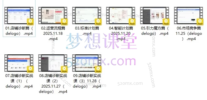 贾真淘系推广陪跑营第二期:从0-1掌握店铺诊断与推广实战