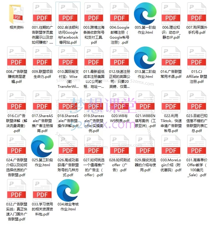 2025见知教育 | 广告联盟（Affiliate Marketing）跨境出海初级实战课程