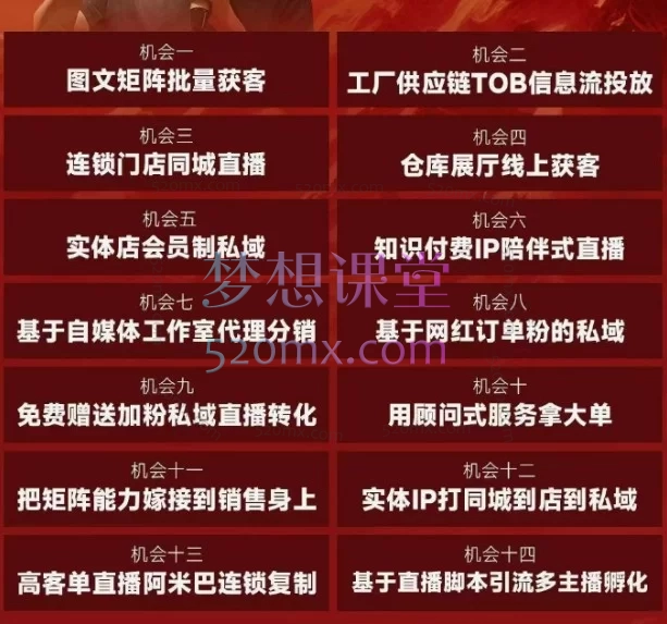 山顶会-2026看得见的机会12小时波波见面会全程线下课