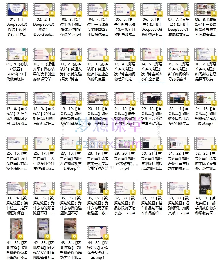 AI时代读书博主系统进阶课:掌握DeepSeek,打造你的自媒体创业之路