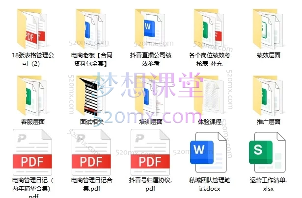 2026蒋晖电商战略与管理落地班(不是视频课,是文档课)