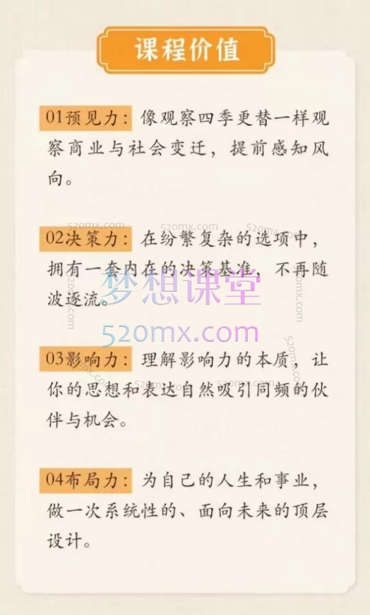 2026张萌财富影响力第八期：预见力、决策力、影响力、布局力