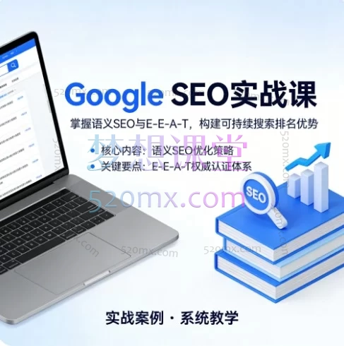 Google SEO实战课——掌握语义SEO与E-E-A-T，构建可持续搜索排名优势