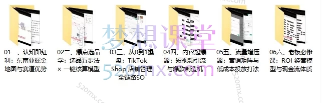 东南亚TikTok Shop掘金实战课：5国市场从0-1全链路运营指南