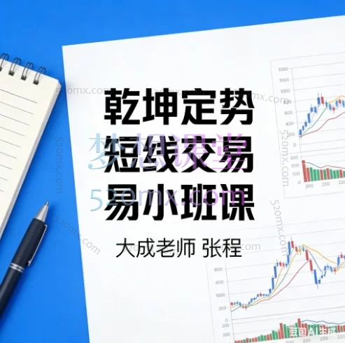 大成老师张程《乾坤定势短线交易小班课》（12节全）