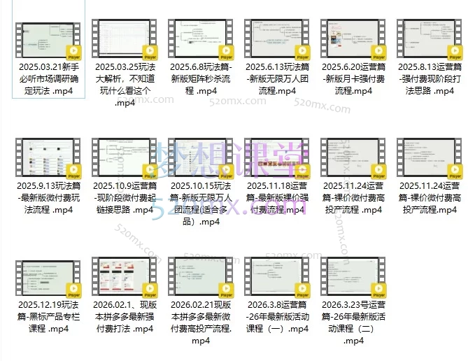 2026拼多多爆单实战课｜李白带你玩转“强付费”与“微付费”，小白也能快速起店！