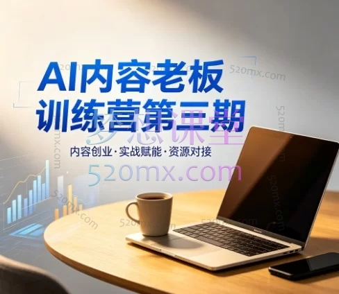AI内容老板训练营第三期：从接单到独立运营，掌握提示词与多平台创收指南